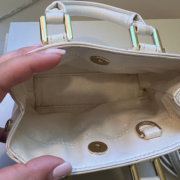 Tory Burch Robinson Shrunken Dome Tote Mini - Picture 7 of 9